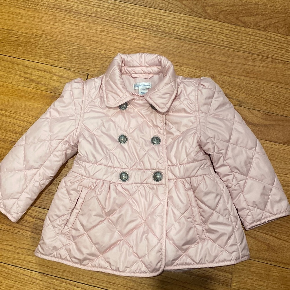 Ralph Lauren double breasted peplum jacket